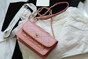 Chanel Classic Double C Classic Size In Pink - 2