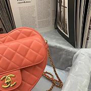 Chanel 22S Heart Bag AS2061 Size 20×17×6.5cm - 4