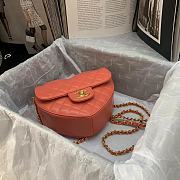 Chanel 22S Heart Bag AS2061 Size 20×17×6.5cm - 6