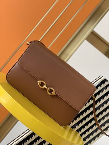 YSL Le Maillon Satchel In Smooth Leather 64979