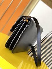 YSL Le Maillon Satchel In Black Smooth Leather 64979 - 6