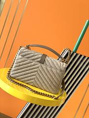 YSL Monogram College Bag 60027  - 4