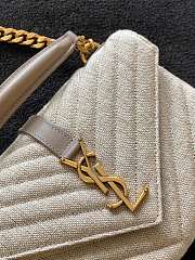 YSL Monogram College Bag 60027  - 5
