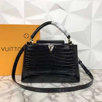 Louis Vuitton Capucine Crocodile Leather 