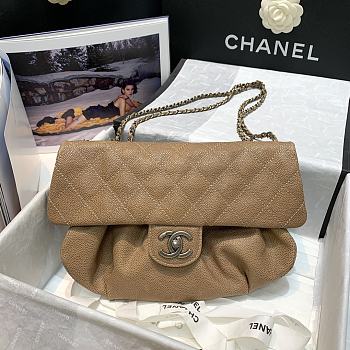 Chanel Flap Vintage Flap Bag In Creme