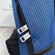 Givenchy Nylon Fabric Backpack In Blue  - 2