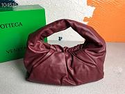 Bottega Veneta The Shoulder Pouch In Wine 61052  - 1