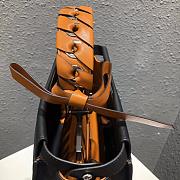 Fendi Peekaboo Black Selleria Bag 8BN29  - 5