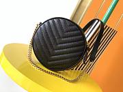 YSL Vinyle Quilted Bag In Black Logo 61043 Size 17x17x5.5cm - 2