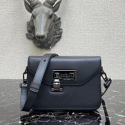 Dior Clutch Bag In Black Smooth Cow Leather  - 1