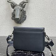 Dior Clutch Bag In Black Smooth Cow Leather  - 3