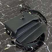 Dior Clutch Bag In Black Smooth Cow Leather  - 2