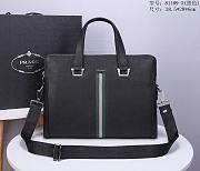 Prada Briefcase In Black 81189 - 1