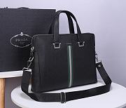 Prada Briefcase In Black 81189 - 4