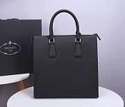 Prada Briefcase In Black A6662  - 2