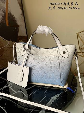 Louis Vuitton Hina Gradient Bag In Blue M54351 