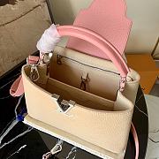 Louis Vuitton Capucine Beige & Pink M55910  - 4