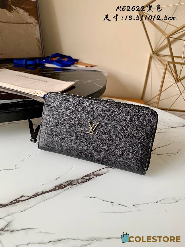 Louis Vuitton Lockme Zippy Wallet Leather M62622  - 1