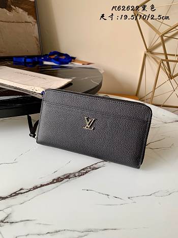 Louis Vuitton Lockme Zippy Wallet Leather M62622 