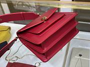 BVL Gari Serpenti Forever Bag In Red Size 20x14x8.5 cm - 6