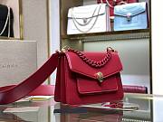 BVL Gari Serpenti Forever Bag In Red Size 20x14x8.5 cm - 5