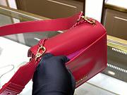 BVL Gari Serpenti Forever Bag In Red Size 20x14x8.5 cm - 4