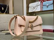 BVL Gari Serpenti Forever Bag In Pink Size 20x14x8.5 cm - 2