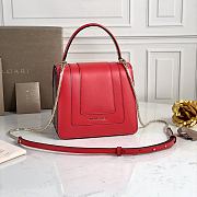 BVL Gari Serpenti Forever Bag In Red 29094  - 6