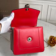 BVL Gari Serpenti Forever Bag In Red 29094  - 4