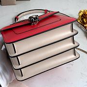 BVL Gari Serpenti Forever Bag In Red 29094  - 2