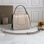 BVL Gari Serpenti Forever Bag In Creme 29094  - 2