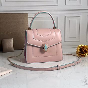 BVL Gari Serpenti Forever Bag In Pink 29094