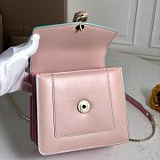 BVL Gari Serpenti Forever Bag In Pink 29094 - 4