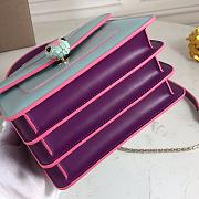 BVL Gari Serpenti Forever Bag In Blue 29094  - 6