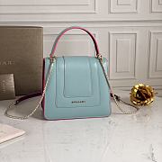 BVL Gari Serpenti Forever Bag In Blue 29094  - 5