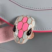 BVL Gari Serpenti Forever Bag In Blue 29094  - 3