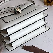 BVL Gari Serpenti Forever Bag In White 29094  - 6
