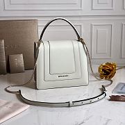 BVL Gari Serpenti Forever Bag In White 29094  - 4