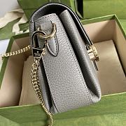 Gucci Logo Shoulder Bag 607720 Size 22x15x7cm - 2