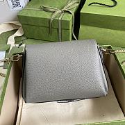 Gucci Logo Shoulder Bag 607720 Size 22x15x7cm - 4