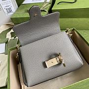 Gucci Logo Shoulder Bag 607720 Size 22x15x7cm - 5