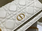 Dior Caro Belt Pouch With Chain Size S5091 20x11.5x3.5cm - 3