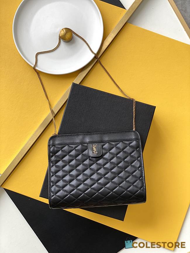 YSL VICTOIRE Baby Clutch 657361 Size 28.5×19.5×5.5cm - 1