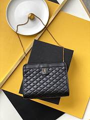 YSL VICTOIRE Baby Clutch 657361 Size 28.5×19.5×5.5cm - 1