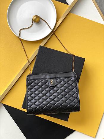YSL VICTOIRE Baby Clutch 657361 Size 28.5×19.5×5.5cm