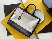 YSl Shopping Tag In Black  - 4