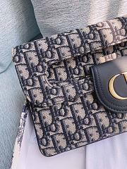 Dior Double CD In Blue Oblique  - 2