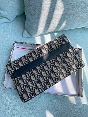 Dior Double CD In Blue Oblique  - 5