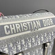 Dior Camp White Oblique Buckle Bag - 3