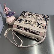 Dior Camp White Bag Size 28.5x25x12cm - 2